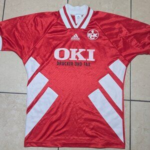 FC KAISERSLAUTERN 1994/1995 SOCCER JERSEY MEN SIZE SMALL PRE-OWNED